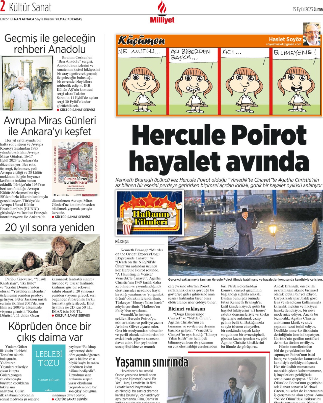 Milliyet Kültür Sanat haberi